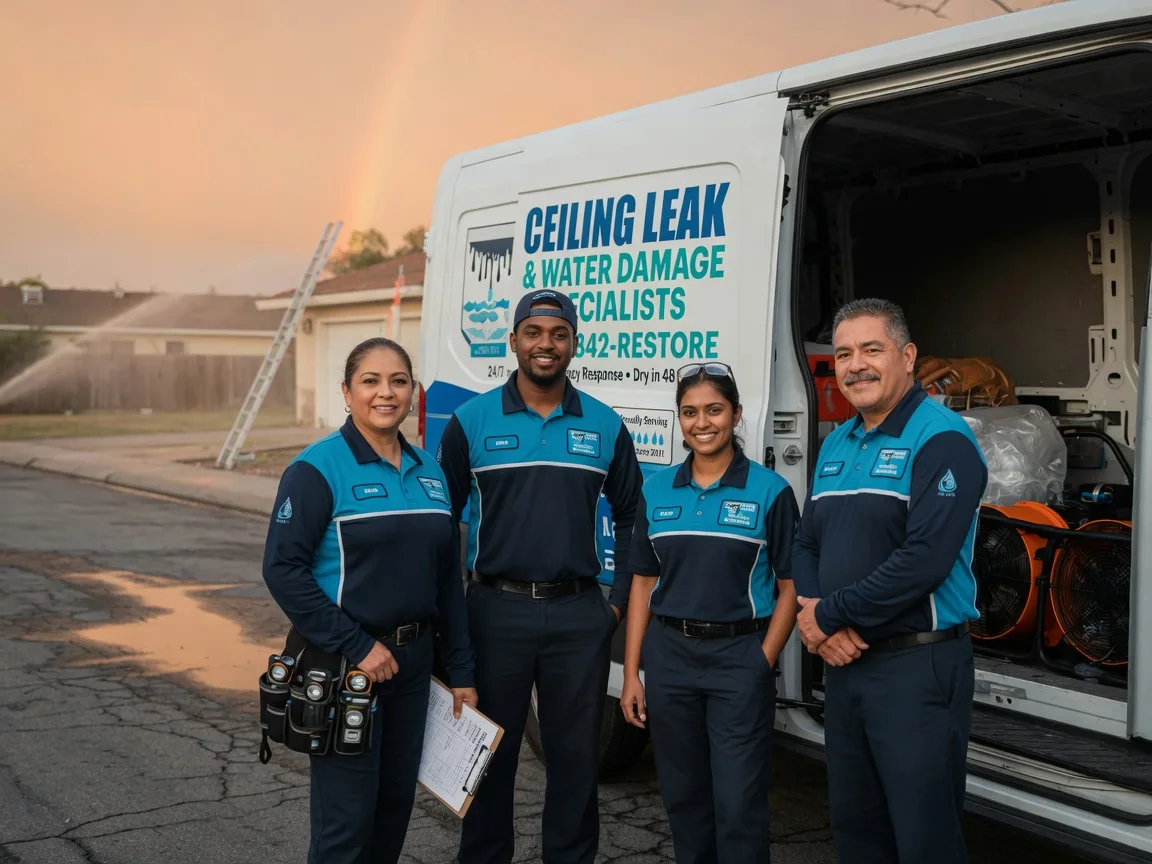 Ceiling Leak Cleanup company in Medina, OH